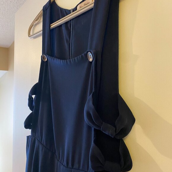 The Best Overalls, from UK brand Miss Patina, size Small, in Navy - Picture 2 of 3